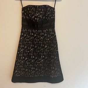 WHBM Black Lace Dress - Size 0